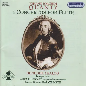 Quantz: 4 Flute Concertos by Johann Joachim Quantz