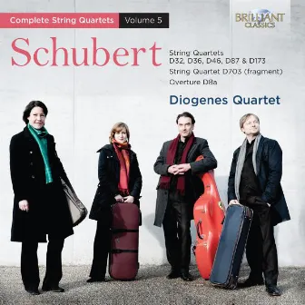 Schubert: Complete String Quartets vol. 5 by Diogenes Quartet