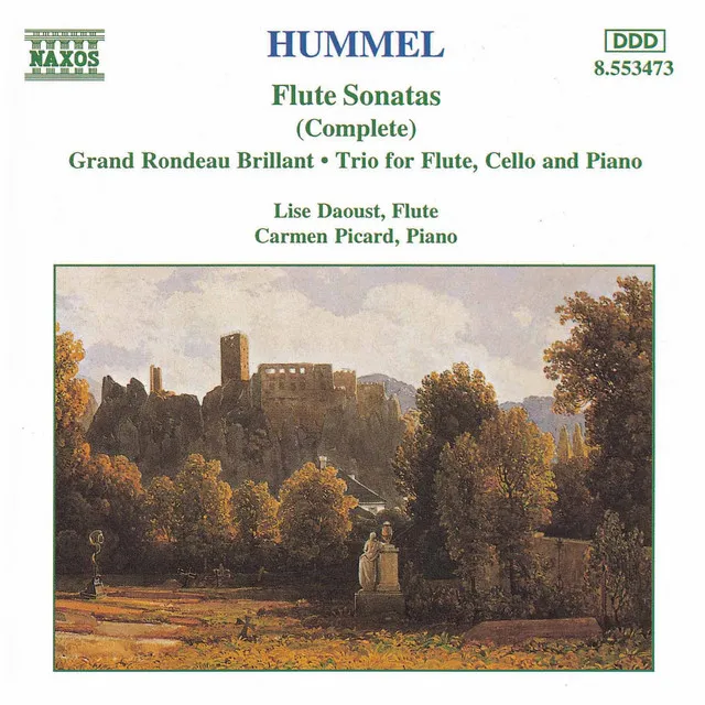 Rondo brillant in G Major, Op. 126 (arr. for flute and piano): Grand Rondeau Brillant in G Major, Op. 126: Adagio