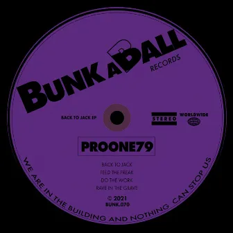 Back To Jack EP by ProOne79