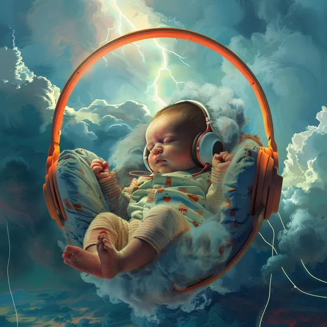 Thunder Lullaby: Baby Sleep Tones