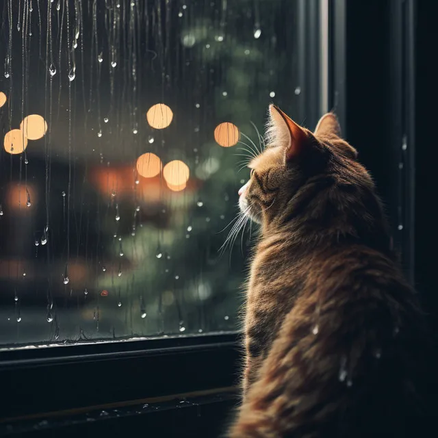 Armonía Para La Serenidad: Música De Lluvia Para Los Gatos