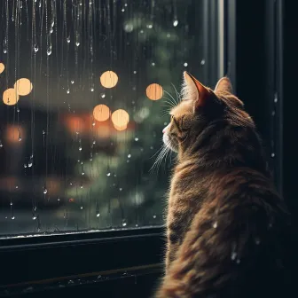 Armonía Para La Serenidad: Música De Lluvia Para Los Gatos by Sonidos de lluvia pesada