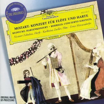 Mozart: Flute & Harp Concerto / Reinecke: Harp Concerto / Rodrigo: Concerto-Serenade by Deutsches Symphonie-Orchester Berlin