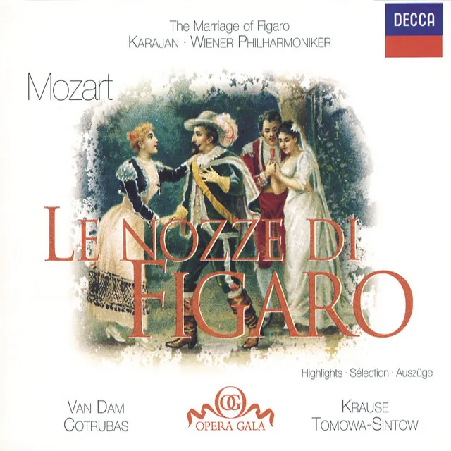 Le nozze di Figaro, K. 492, Act II: No. 12, Voi che sapete