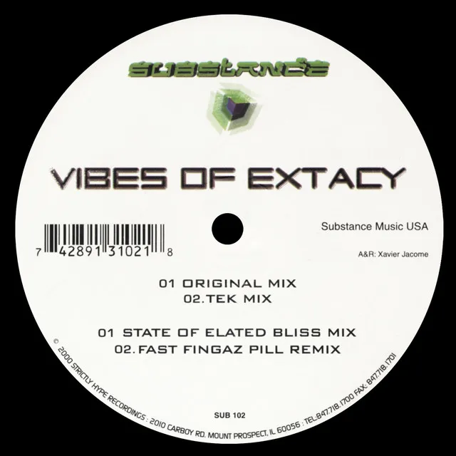 Vibes of Extacy - Fast Fingaz Pill Remix