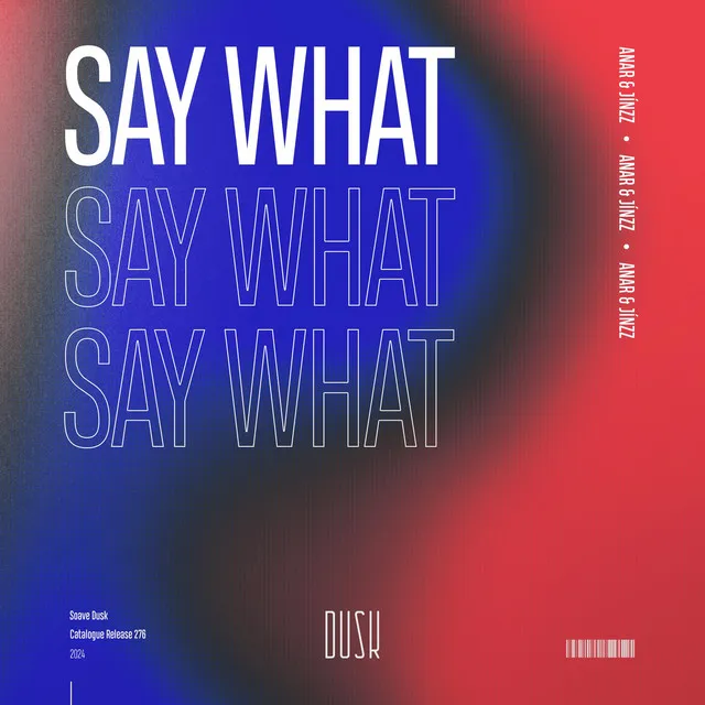 Say What - Extended Mix