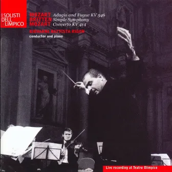 Mozart: Adagio and Fugue, K. 546 & Piano Concerto No. 12, K. 414 - Britten: Simple Symphony, Op. 4 (Live Recording) by Giovanni Battista Rigon