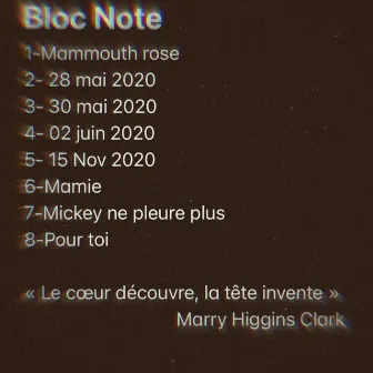 Bloc Note by MKC12 32