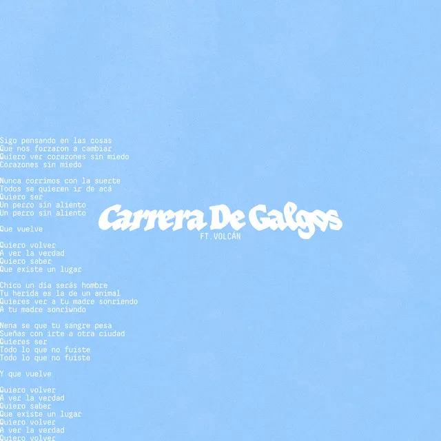 Carrera de Galgos