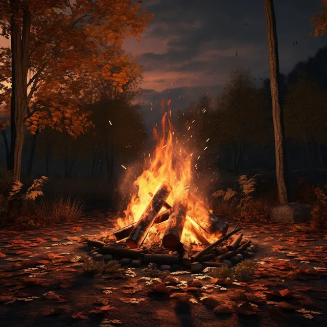 Flame Yoga: Tranquil Fire Ambience