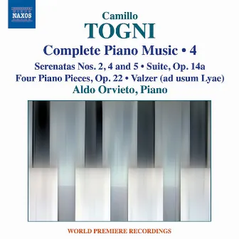 Togni: Complete Piano Music, Vol. 4 by Camillo Togni