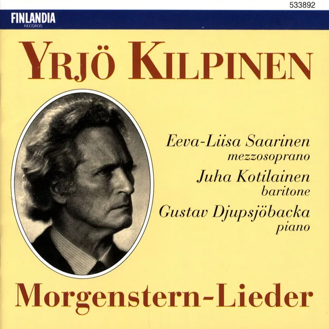 Yrjö Kilpinen : Morgenstern-Lieder