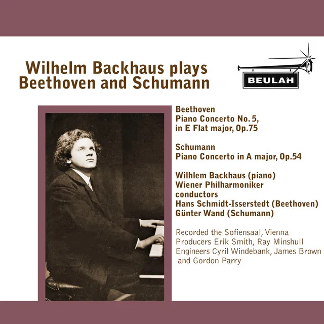 Wilhelm Backhaus plays Beethoven and Schumann