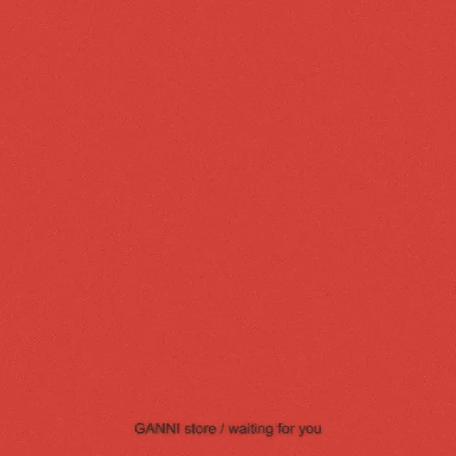 GANNI store / waiting for you