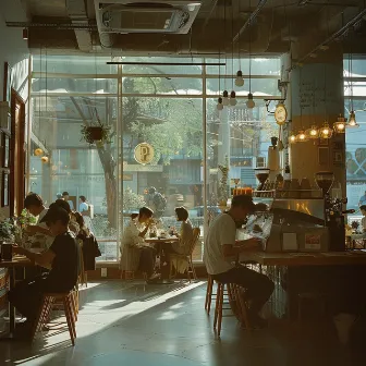 Ajetreo De La Cafetería: Música Jazz Vibrante by Jazz de sábado por la mañana