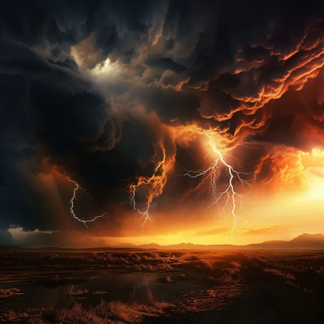 Binaural Thunder's Sleep Echoes: Calming Storm Sounds