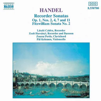 HANDEL: Recorder Sonatas, Op. 1, Nos. 2, 4, 7 and 11 by László Czidra