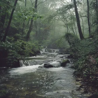 Coro Del Río Binaural: Tonos De Corrientes De Agua by Academia de Relajamento Espiritual