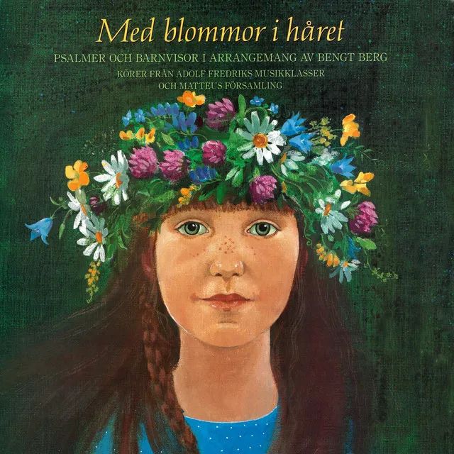 Med blommor i håret