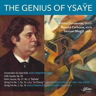 The Genius of Ysaÿe by Ronald Carbone