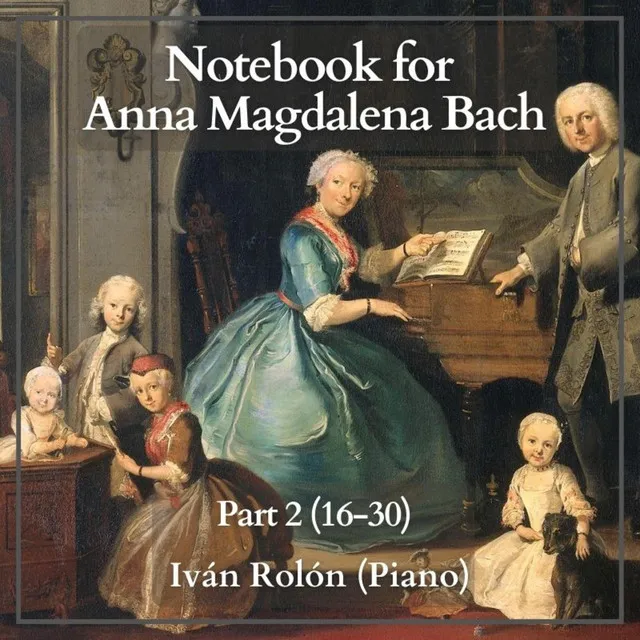 Notebook for Anna Magdalena Bach: Musette in D major, BWV Anh. 126