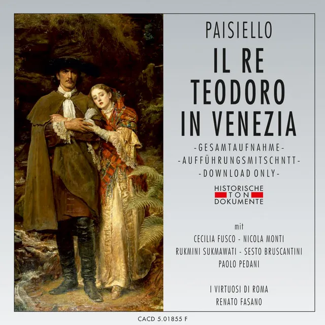 Il re Teodoro in Venezia: Act I: Sinfonia