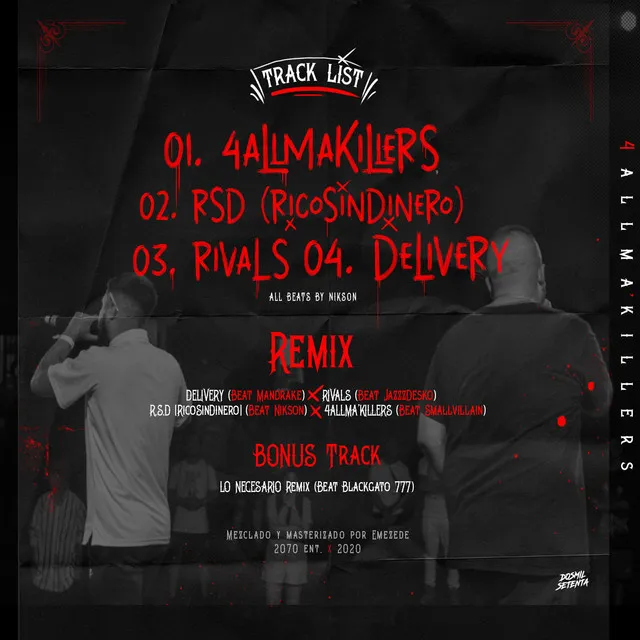 4allmakillers Rmx (Remix)