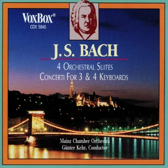 Bach: 4 Orchestral Suites & Concerti for 3 and 4 Keyboards by Mainz Chamber Orchestra