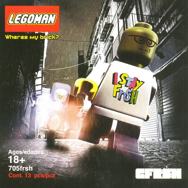 Legoman - Where's My Brick?