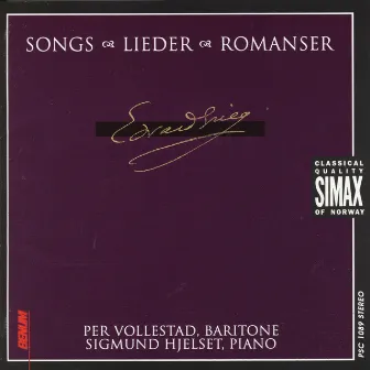 Edward Grieg: Songs by Per Vollestad