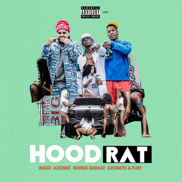 Hoodrat (feat. AzSwaye & Pjay)