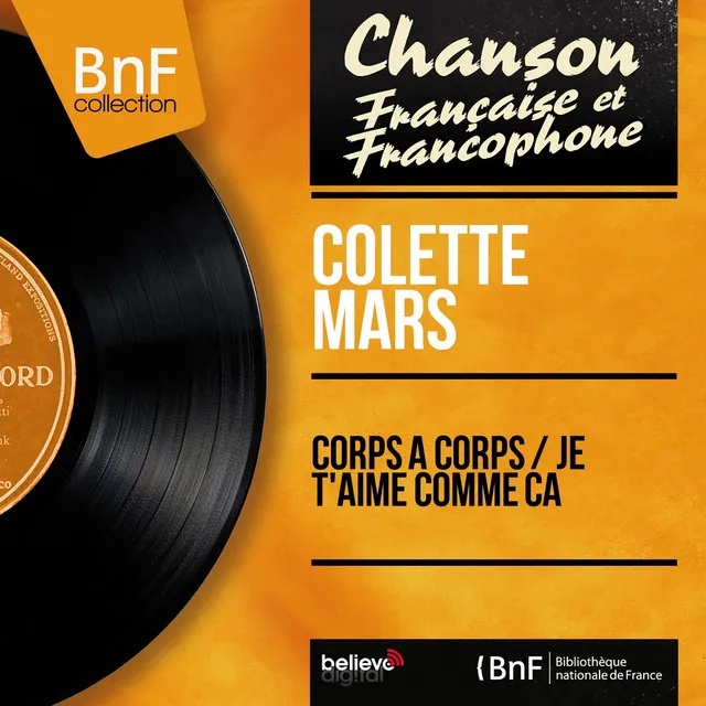 Corps à corps / Je t'aime comme ça (feat. Franck Pourcel et son orchestre) [Mono Version]