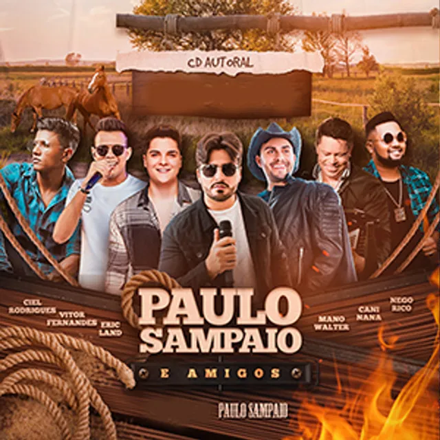 Paulo Sampaio E Amigos - Cd Autoral