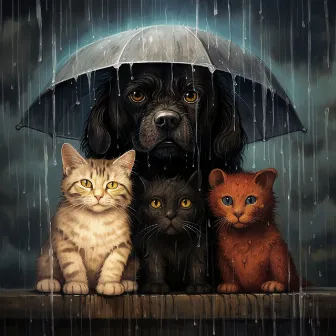 Lluvia Para Perros: Melodía Binaural Calmante by Contacto Binaural