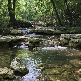 Calmante Relajación Del Agua: Calma Binaural Del Río by Ritmos binaurales Música para dormir