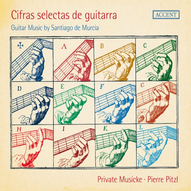 Cifras selectas de guitarra: Guitar Muic by Santiago de Murcia