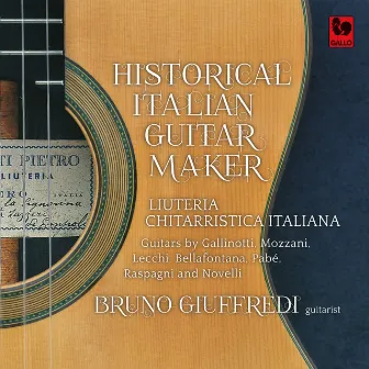 Historical Italian Guitar Maker by Bruno Giuffredi