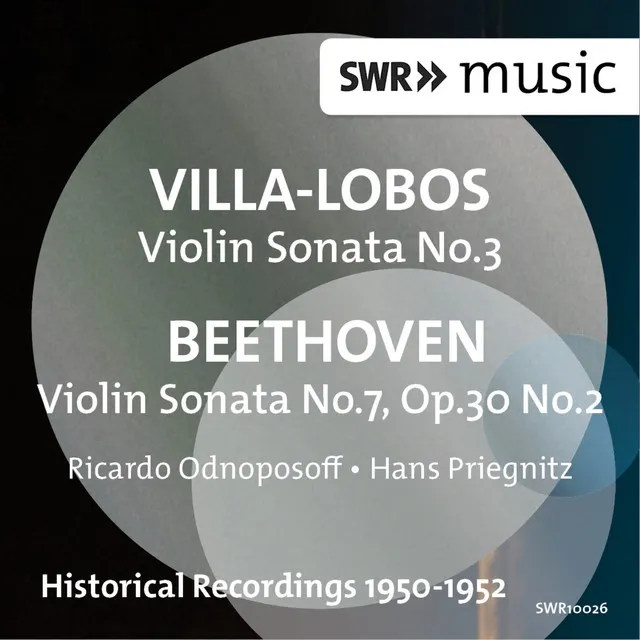 Villa-Lobos & Beethoven: Violin Sonatas