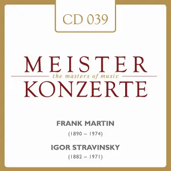 Frank Martin - Igor Stravinsky by Gerty Herzog