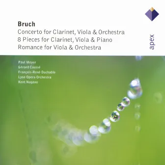 Bruch: Concerto for Clarinet and Viola, 8 Pieces for Clarinet, Viola and Piano & Romance for Viola and Orchestra by Paul Meyer