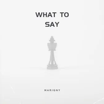 What to Say by Marigny