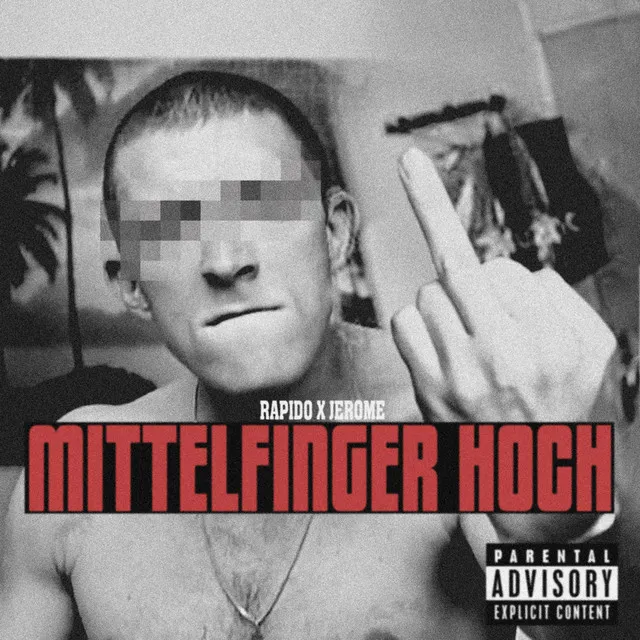 Mittelfinger hoch