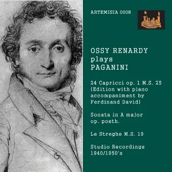 Paganini: 24 Caprices, Violin Sonata in A Major & La streghe by Ferdinand David