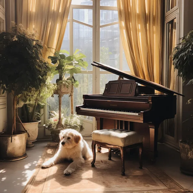 Canine Calm: Piano Music for Dog's Peace