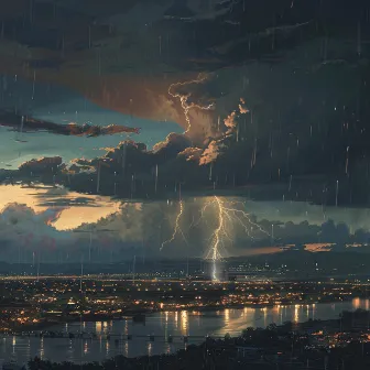 Binaural Rain Lullaby: Thunder Melodies by Rainfall Place