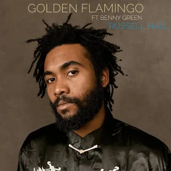 Golden Flamingo by Russell Hall