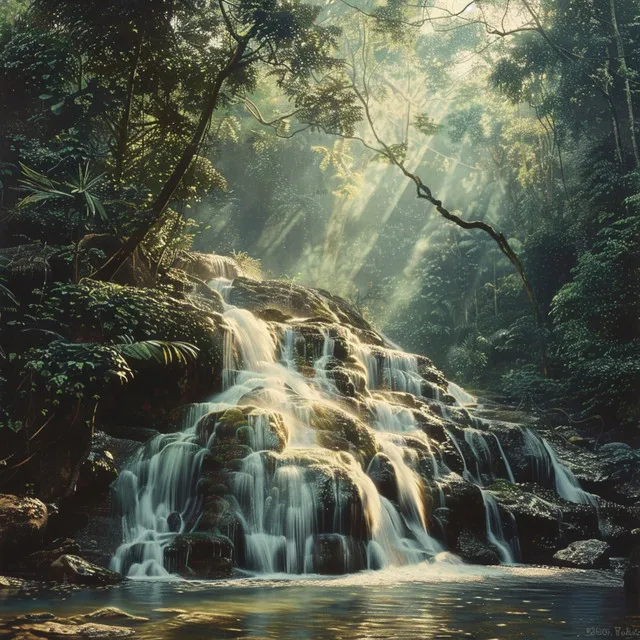 El Suave Murmullo De La Cascada Para Dormir