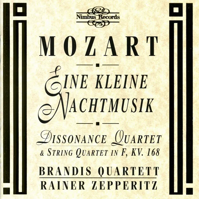 Serenade in G Major, K. 525 “Eine kleine Nachtmusik”: II. Romance Andante