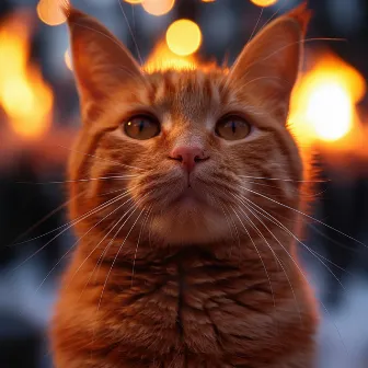 Brasa Cálida Para Gatos: Relajantes Melodías De Fuego by Neptuno rojo